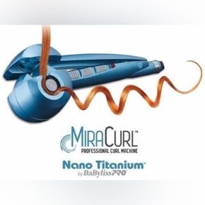 BaBylissPRO Nano Titanium MiraCurl Professional Curl Machine - Blue